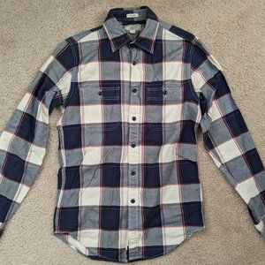 Wallace & Barnes Midweight Flannel Shirt